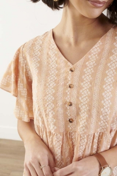 V-Neck Short-Sleeve Top